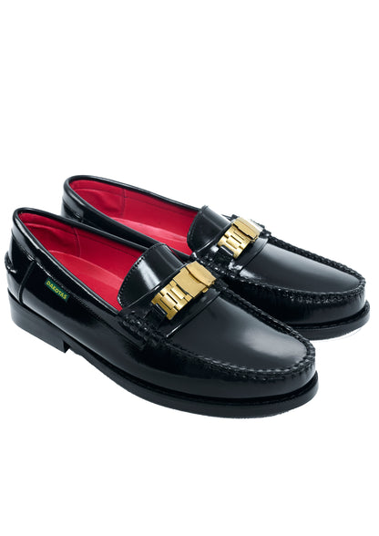 D.AKOTAS - Gold Buckle Moccasins