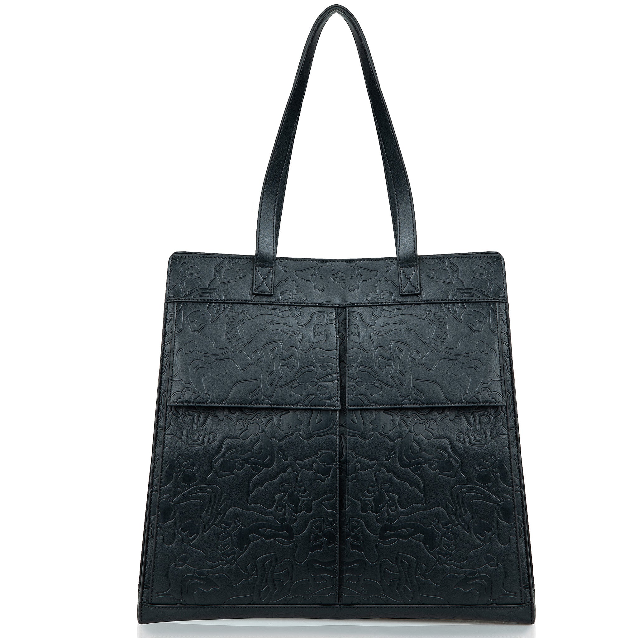 Black camo clearance tote bag